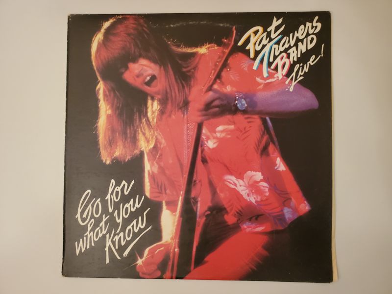 Pat Travers Band Go For What You Know vinyl record